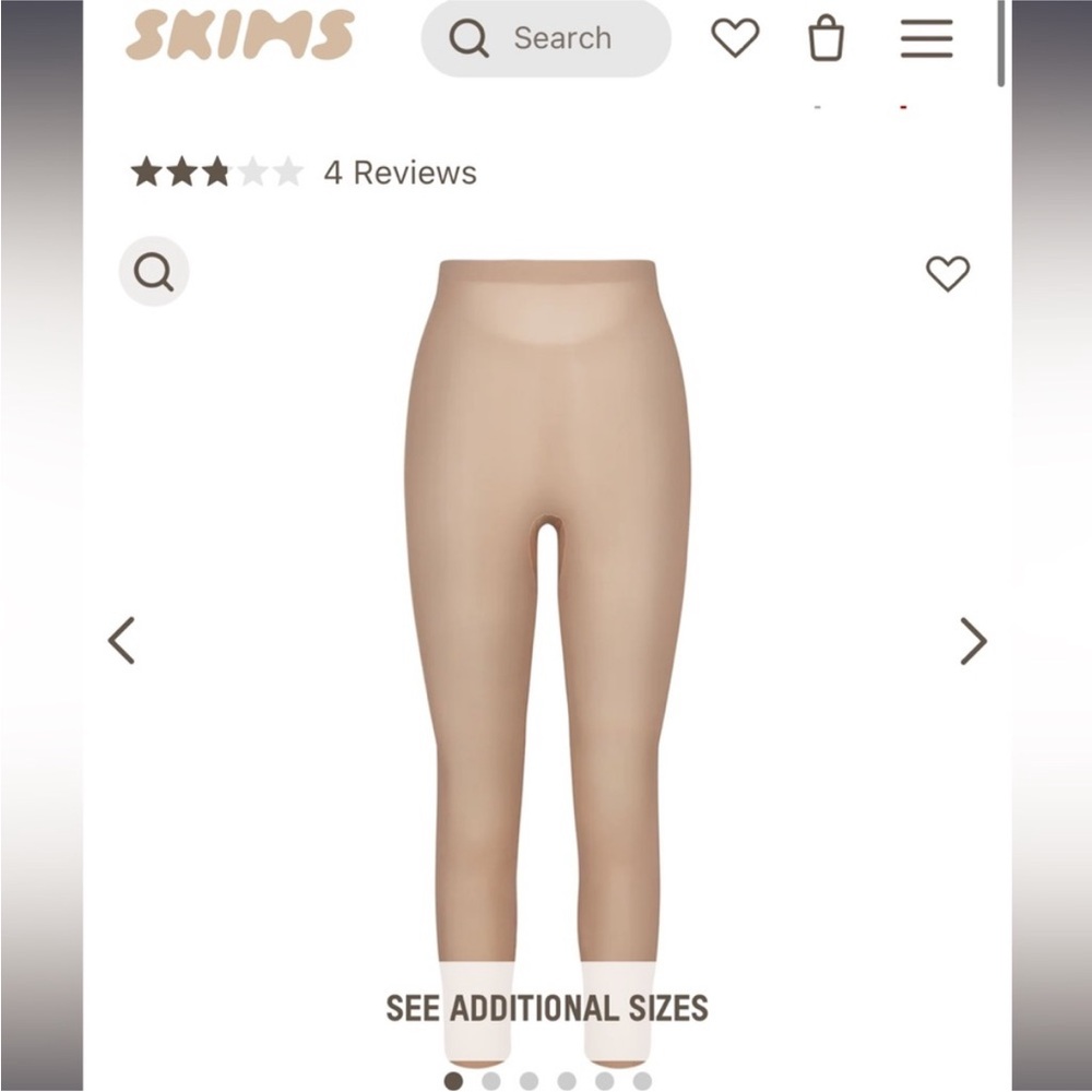 SKIMS Bundle Sheer Sculpt Low Back Leggings